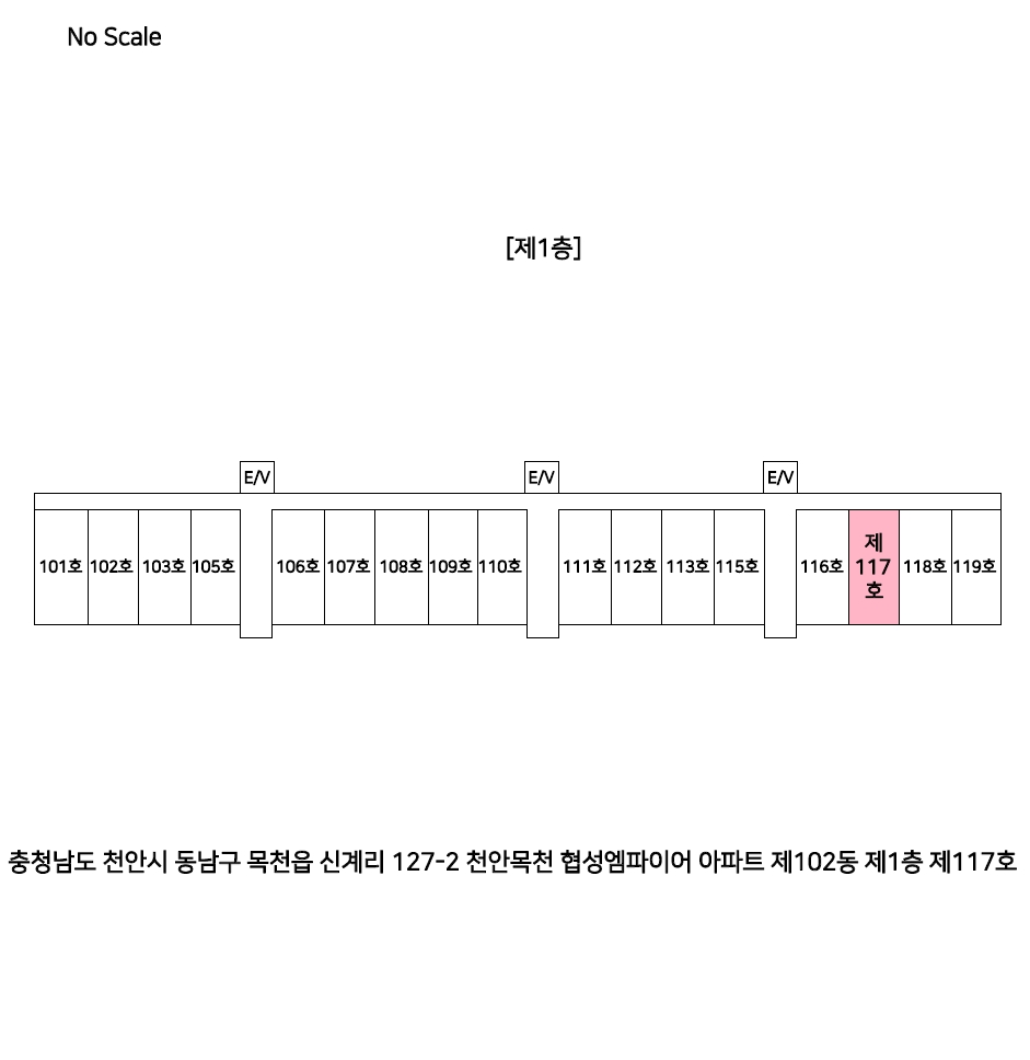충청남도 천안시 동남구 목천읍 신계리 127-2 천안목천협성엠파이어 102동 1층117호 아파트 경매 사진 18