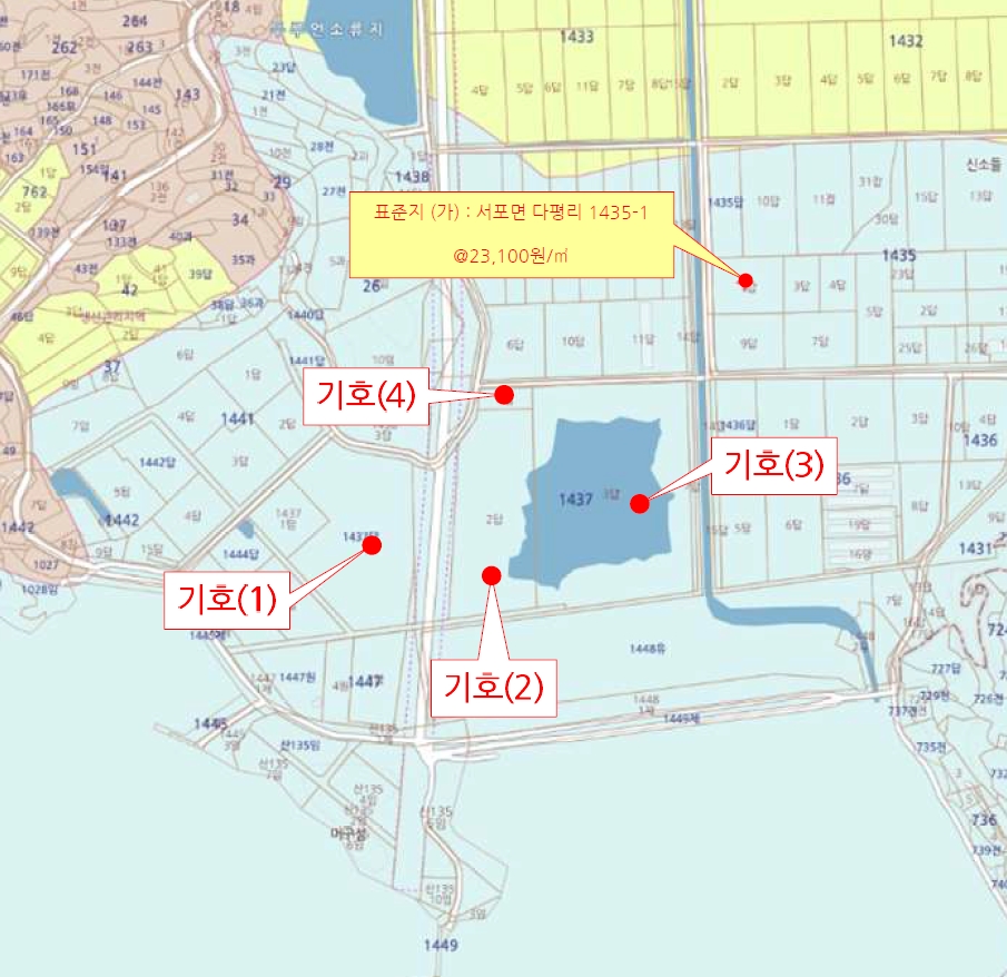 경상남도 사천시 서포면 다평리 1437-4 답 경매 사진 42