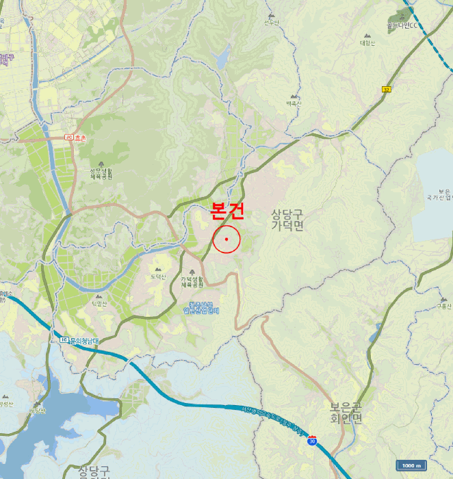 충청북도 청주시 상당구 가덕면 계산리 126-7 외 7필지 대지 경매 사진 22