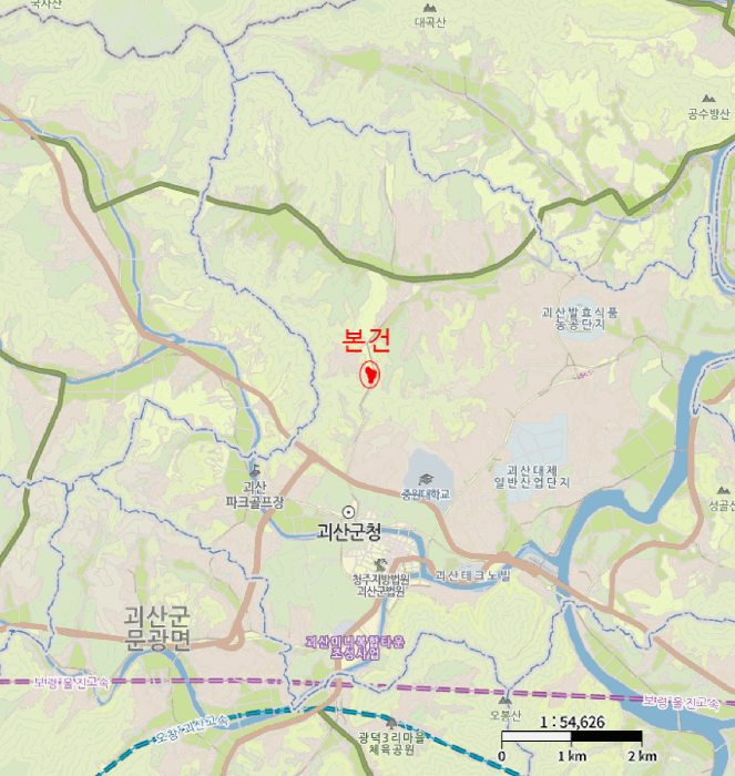 충청북도 괴산군 괴산읍 신기리 594 외 1필지 전 경매 사진 12