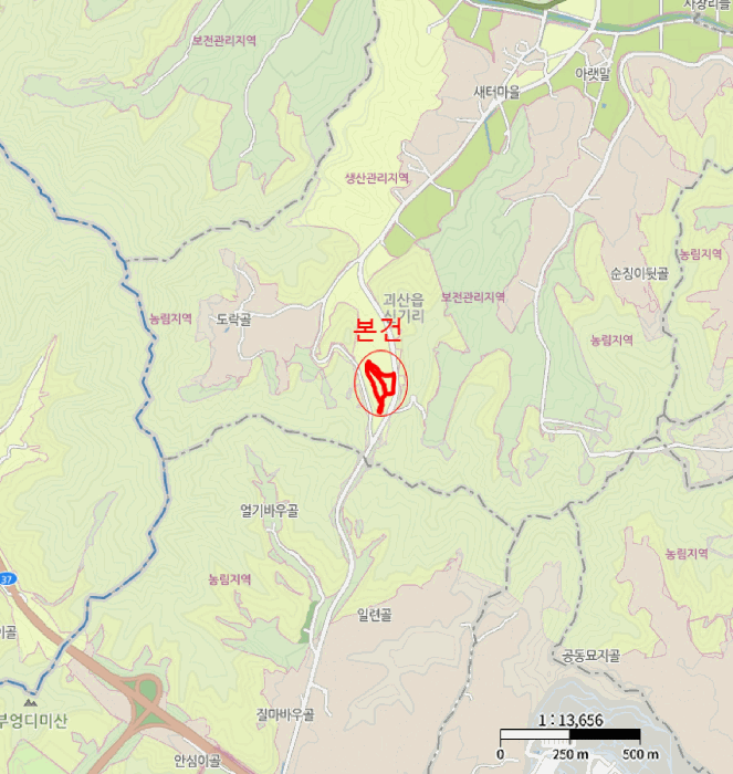 충청북도 괴산군 괴산읍 신기리 594 외 1필지 전 경매 사진 10