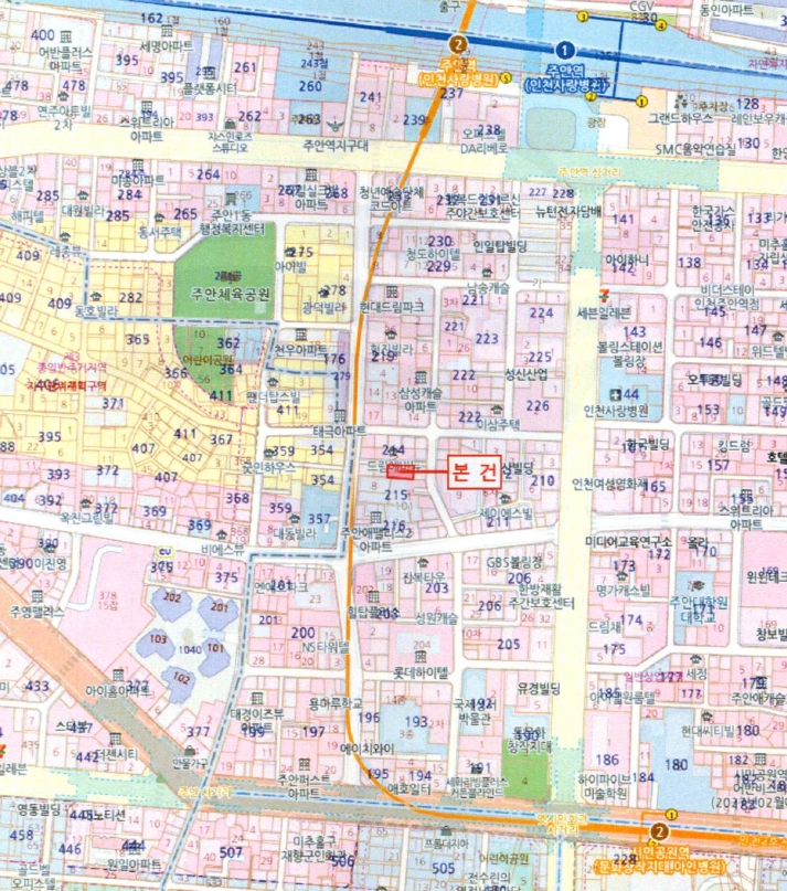 인천광역시 미추홀구 주안동 214-14 지산홈타운 3층302호 오피스텔 경매 사진 24