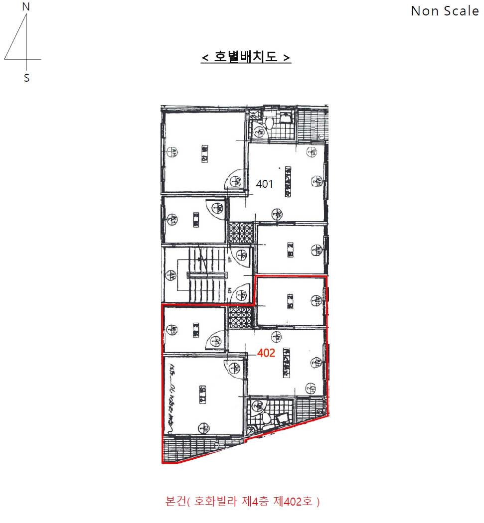 인천광역시 미추홀구 주안동 1343-18 호화빌라 4층402호 다세대(빌라) 경매 사진 23