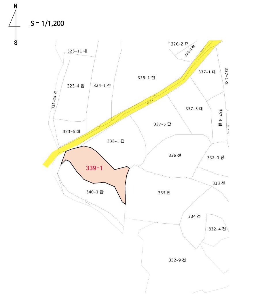 충청남도 금산군 금성면 두곡리 339-1 답 경매 사진 44