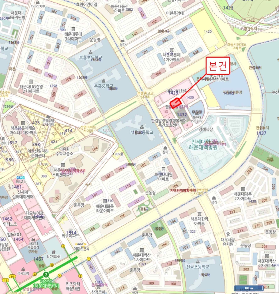 부산광역시 해운대구 좌동 1432-1 블루하이텔 지하1층비이101호 오피스텔 경매 사진 14