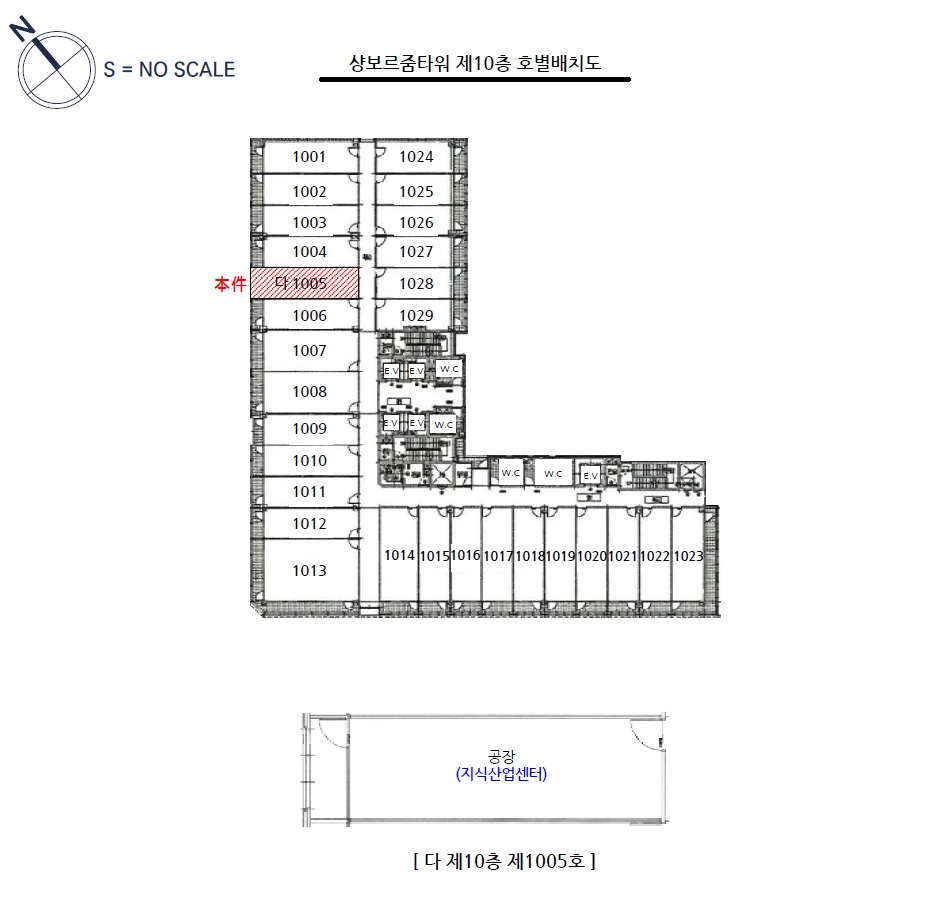 경기도 화성시 영천동 862-3 샹보르줌타워 10층1005호 근린상가 경매 사진 20