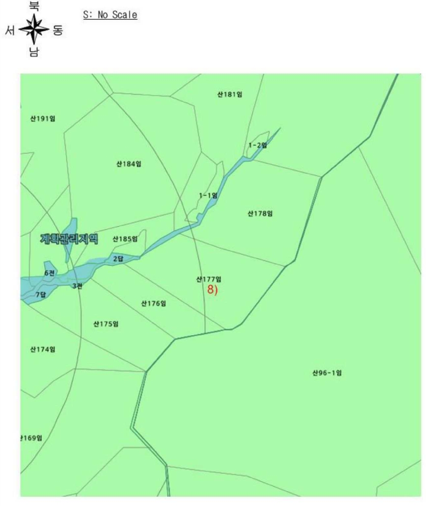 전라남도 화순군 동복면 가수리 산177 임야 경매 사진 100