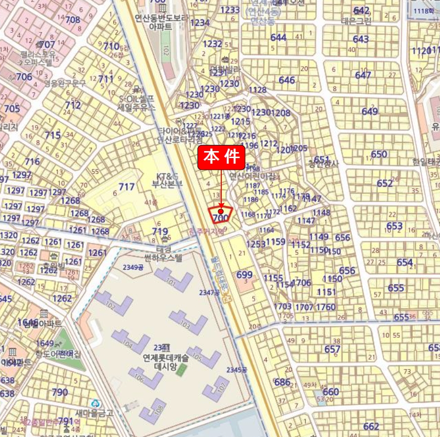 부산광역시 연제구 연산동 700-8 모티더베스트빌 1층107호 근린상가 경매 사진 23
