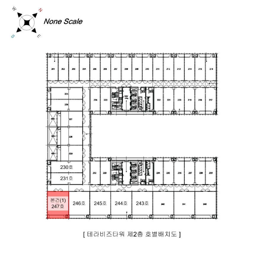 경기도 김포시 장기동 2008-3 테라비즈타워 2층247호 아파트형공장 경매 사진 23