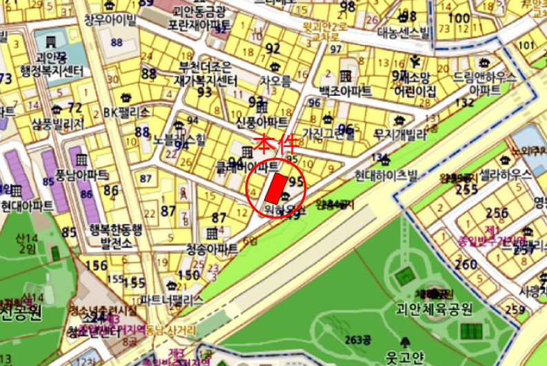 경기도 부천시 소사구 괴안동 95-3 원하우스 1동 주건축물 제1동 2층202호 다세대(빌라) 경매 사진 19