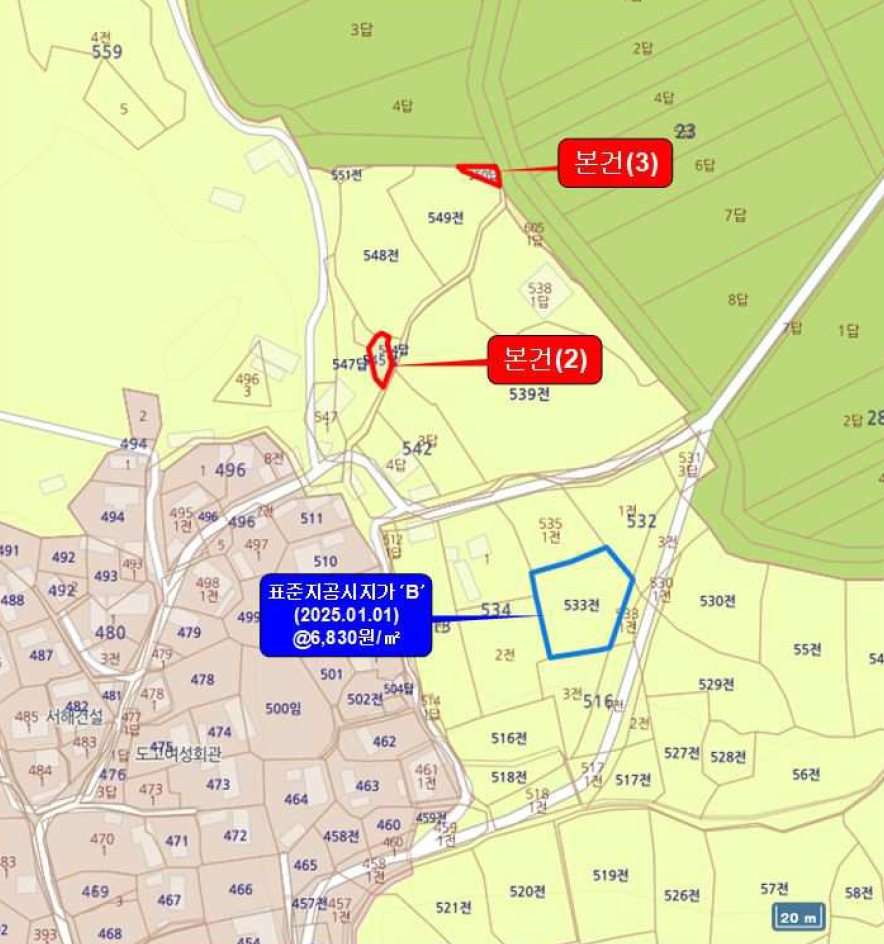 전라남도 신안군 비금면 도고리 550 답 경매 사진 24