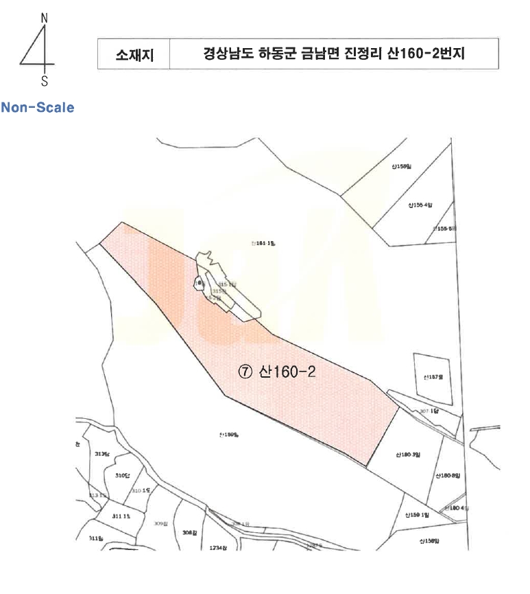 경상남도 하동군 금남면 진정리 산160-2 임야 경매 사진 58