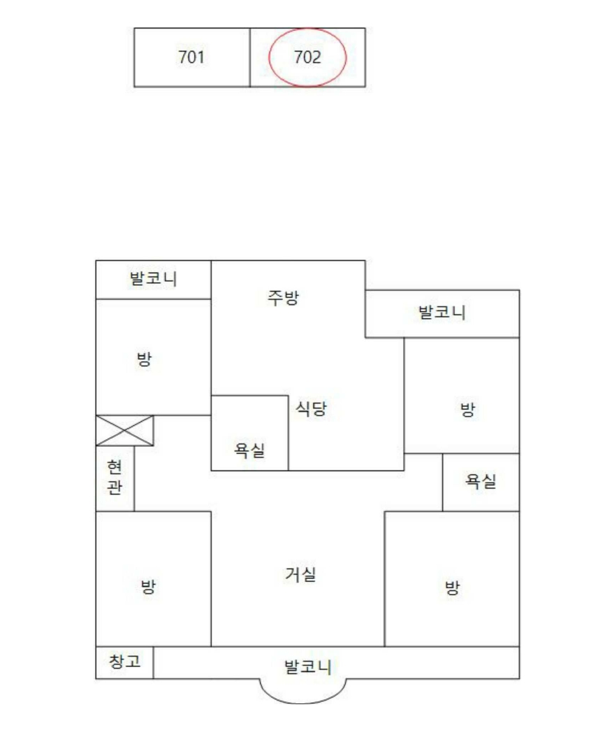 경기도 군포시 산본동 1152-7 계룡아파트 835동 7층702호 아파트 경매 사진 14