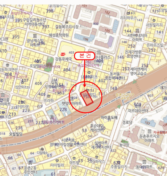 서울특별시 강동구 길동 150-1 지앤지타워 2층203호 근린상가 경매 사진 42