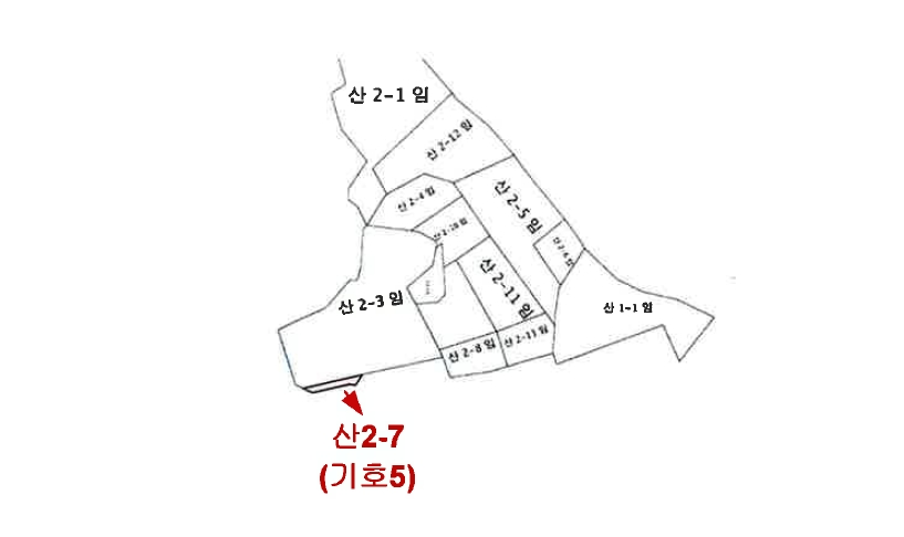 전북특별자치도 김제시 용지면 효정리 산2-7 임야 경매 사진 92