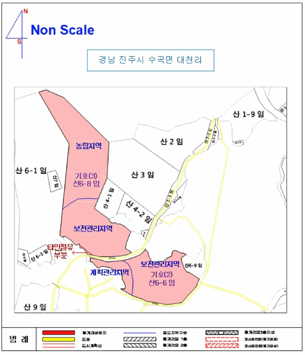 경상남도 진주시 수곡면 대천리 산6-8 임야 경매 사진 91