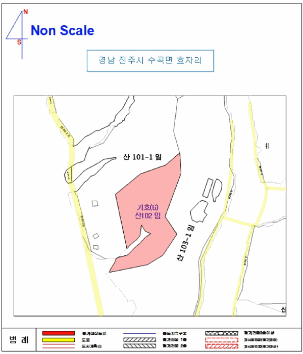 경상남도 진주시 수곡면 효자리 산102 임야 경매 사진 85