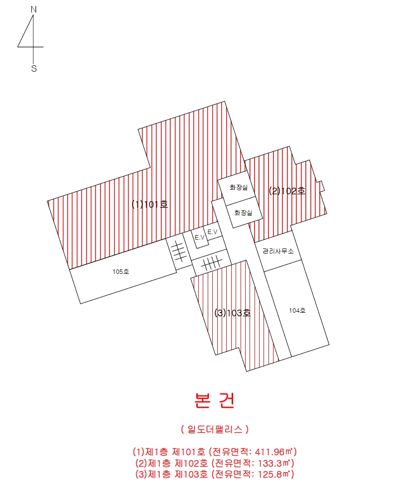 제주특별자치도 제주시 일도이동 321-19 일도더팰리스 1층 103호 근린상가 경매 사진 24