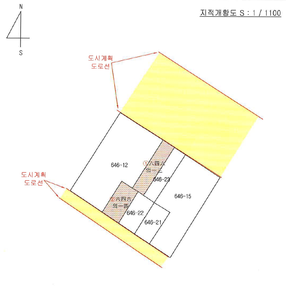 경상북도 포항시 북구 죽도동 646-14 대지 경매 사진 16