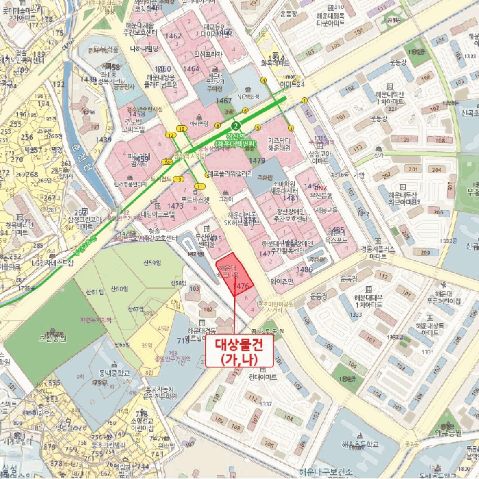 부산광역시 해운대구 좌동 1476-1 해운대베르나움 18층비1811호 오피스텔 경매 사진 20