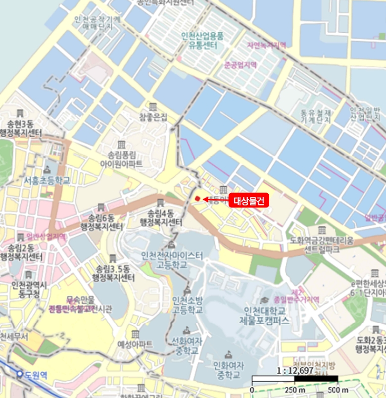 인천광역시 미추홀구 도화동 24-74 5층501호 다세대(빌라) 경매 사진 33