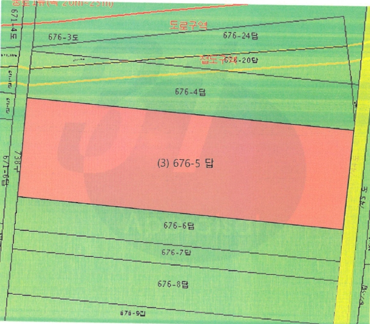 전라남도 순천시 별량면 구룡리 676-5 답 경매 사진 23