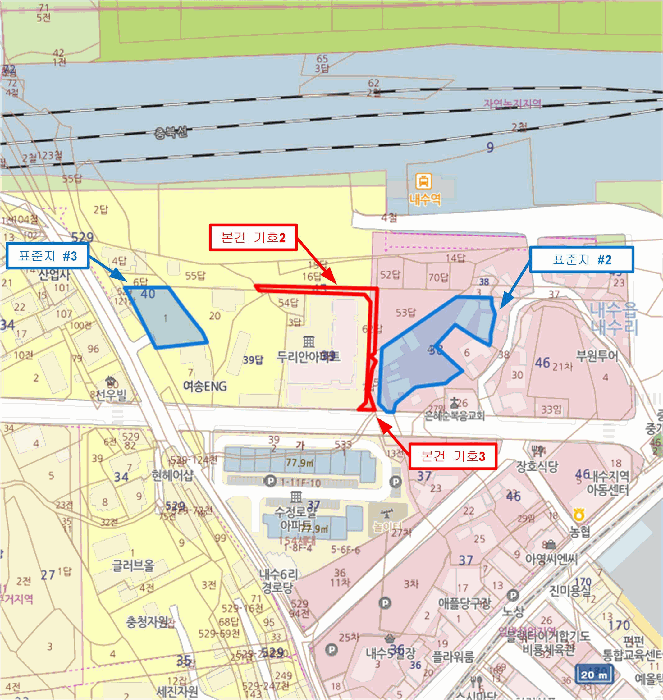 충청북도 청주시 청원구 내수읍 내수리 45-62 외 1필지 답 경매 사진 9