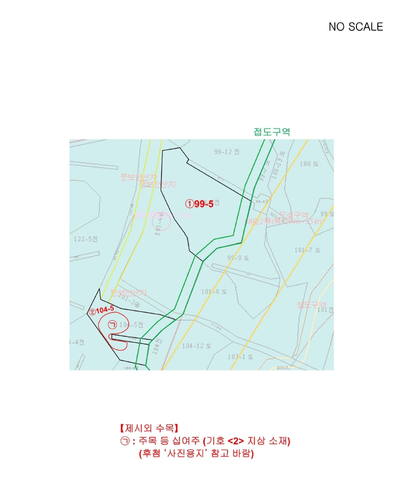 충청북도 청주시 청원구 북이면 금암리 104-5 전 경매 사진 2