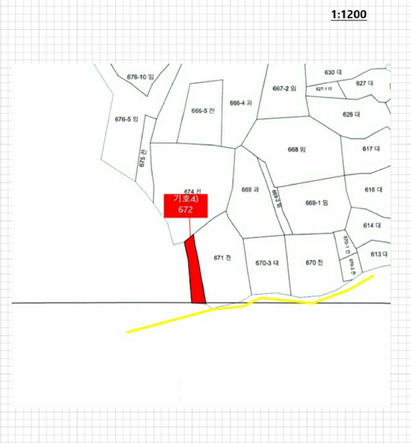 전라남도 곡성군 겸면 송강리 672 전 경매 사진 6