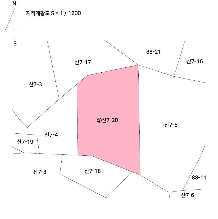 충청남도 당진시 송악읍 한진리 산7-20 임야 경매 사진 13