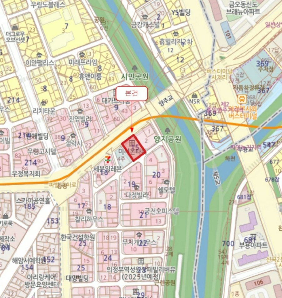 경기도 의정부시 의정부동 15-3 미리온타워 1층 102-1호 근린상가 경매 사진 17