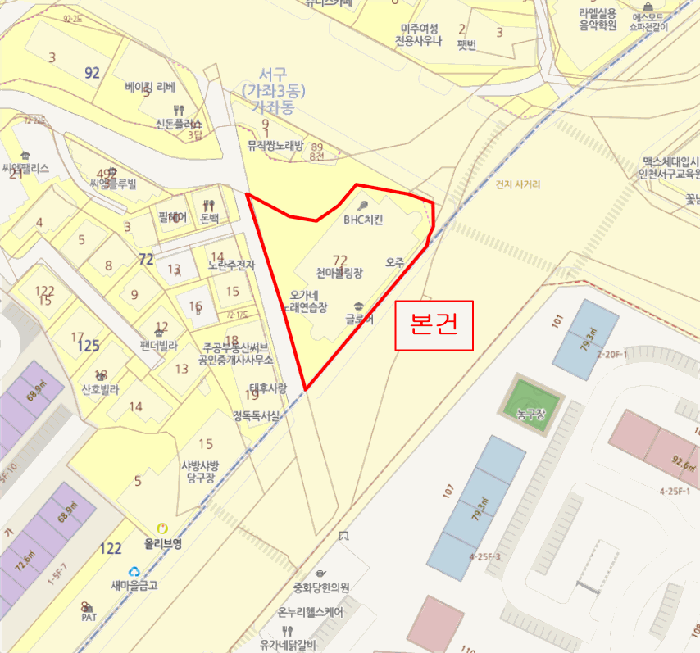 인천광역시 서구 가좌동 72-1 지하1층5호 근린상가 경매 사진 22