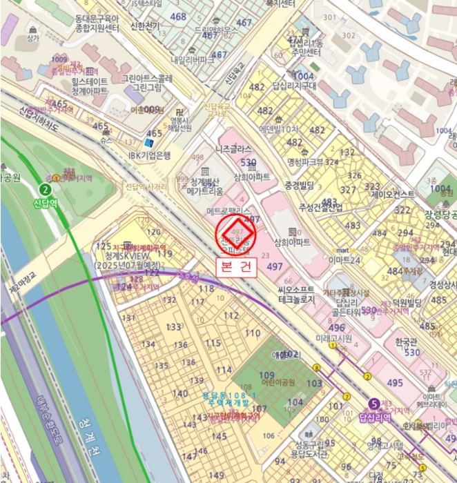 서울 동대문구 답십리동 497-9, 1층102호 (답십리동,젠트리움) 근린상가 경매 사진 11