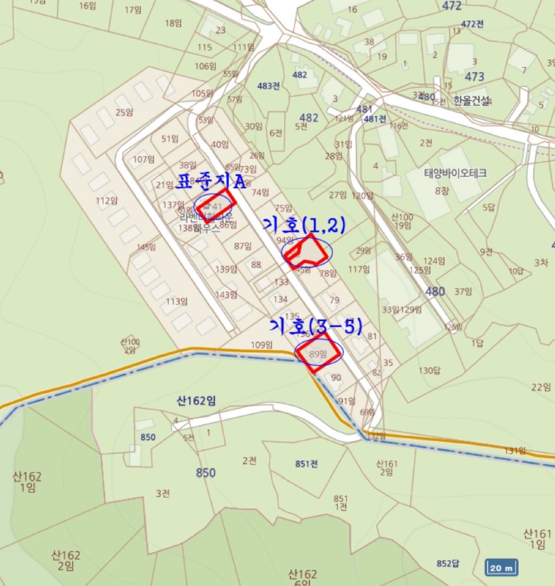 경기도 용인시 처인구 남동 480-77 외 1필지 임야 경매 사진 5