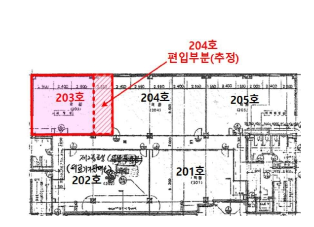 인천광역시 계양구 계산동 929-3 삼환2빌딩 상가동 2층203호 근린상가 경매 사진 44