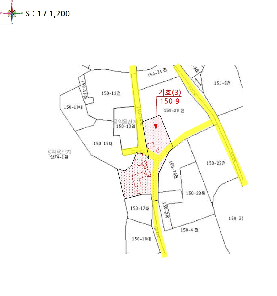 경기도 화성시 봉담읍 내리 150-9 대지 경매 사진 5
