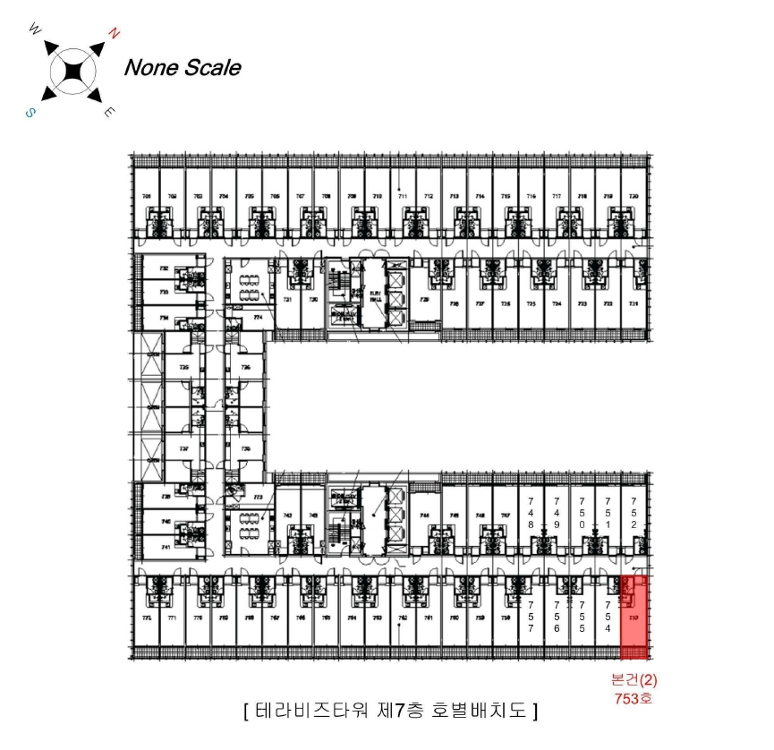 경기도 김포시 장기동 2008-3 테라비즈타워 7층753호 오피스텔 경매 사진 23