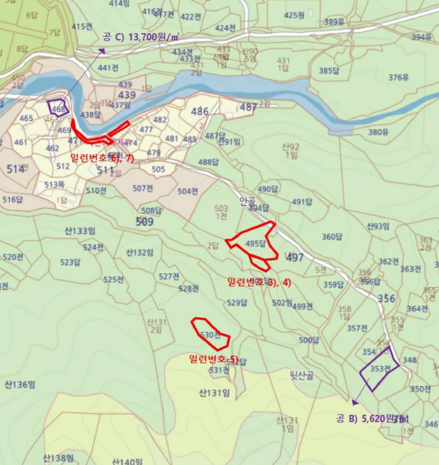전라남도 곡성군 목사동면 용봉리 531 전 경매 사진 4
