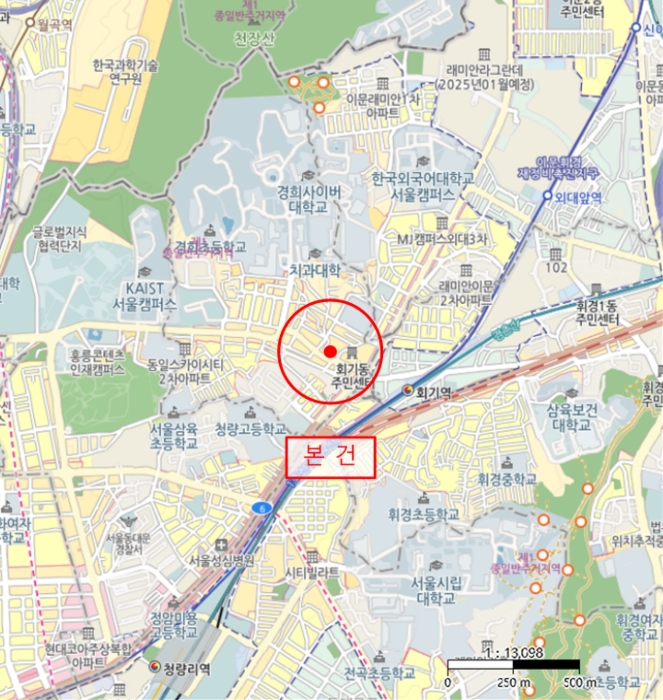 서울 동대문구 회기동 57-11, 12층1202호 외 2필지 오피스텔(주거) 경매 사진 15