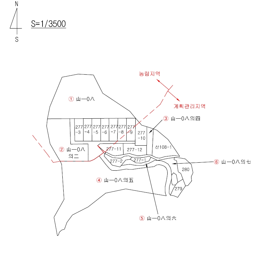 경상북도 영덕군 영덕읍 화수리 산108-4 임야 경매 사진 4