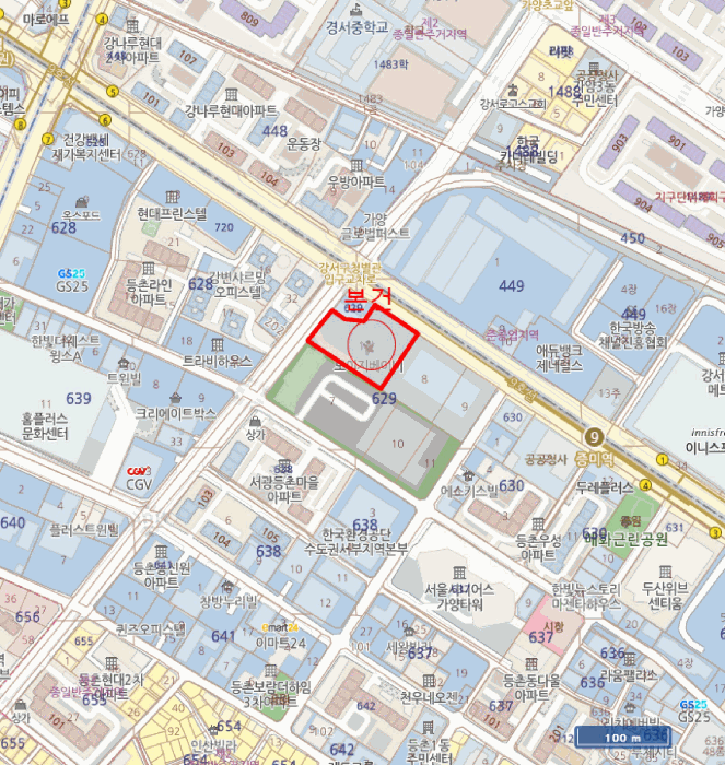 서울특별시 강서구 등촌동 629-1 가양역더리브아너비즈타워 제6층 제606호 지식산업센터 경매 사진 11