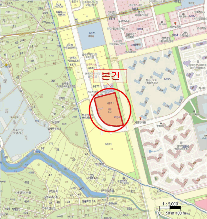 경기도 김포시 구래동 6871-53 현대썬앤빌더킹 4층비04-049호 오피스텔(주거) 경매 사진 13