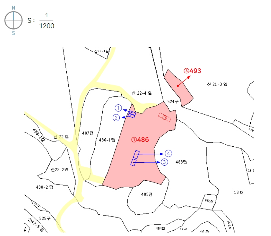 경상남도 양산시 하북면 삼감리 493 답 경매 사진 13